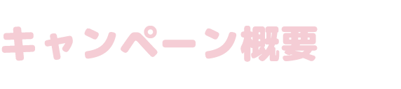 キャンペーン概要
