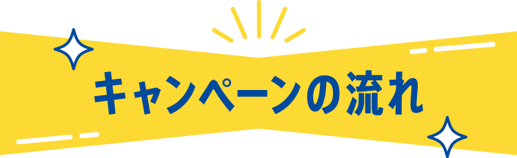 キャンペーンの流れ