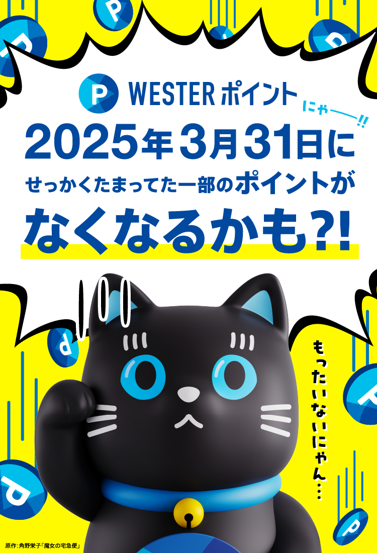 2025年3月31にせっかくたまっていたポイントがなくなるかも？！