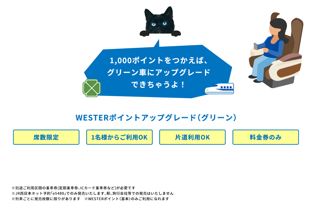 WESTERポイントアップグレード（グリーン）